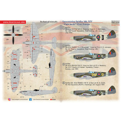 Supermarine Spitfire Mk XIV High-backs 72-517 Scale 1/72