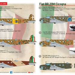 BR-20M Cicogna 72-506 Scale 1:72