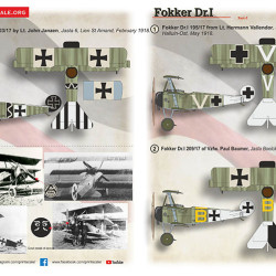 Fokker Dr I Part 2 48-278 Scale 1:48