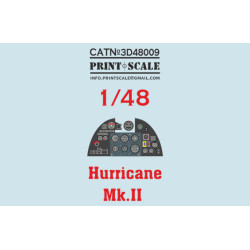 Hurricane Mk.ll 3D48-009 Scale 1:48