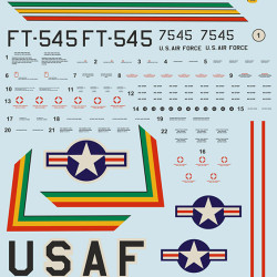 Lockheed F-80 Shooting Star Part 4 48-270 Scale 1:48