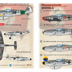 Messerschmitt Bf-109 G-6 Part 2 32-035 Scale 1:32