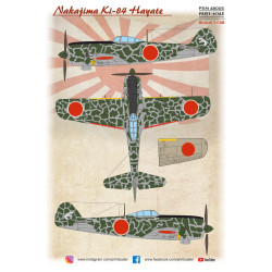 Nakajima Ki-84 Hayate Psm48005 Scale 1-48