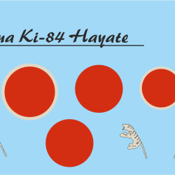 Nakajima Ki-84 Hayate Mask-decal Psm72014 Scale 1-72