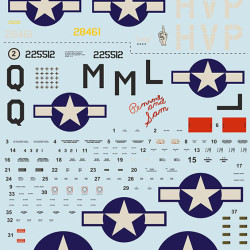 P-47 C/D Razorback Robert S. Jonson Part 1 48-263 Scale 1:48