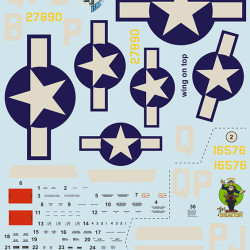 Republic P-47 Thunderbolt Part 2 48-271 Scale 1:48