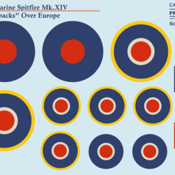 Supermarine Spitfire Mk lV (High-backs) Part-1/ 48-290 Scale 1:48