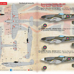 Supermarine Spitfire Mk lV (Low Backs) 72-516 Scale 1:72