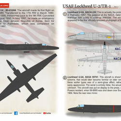 USAF Lockheed U2/TR-1 Part 2 48-248 Scale 1:48