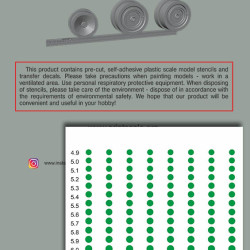 Self-Adhesive Wheel Rim Mask D. 4.9-6.2 PSM00002 – Modelling Accessory