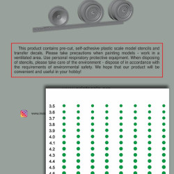 Self-Adhesive Wheel Rim Mask D. 3.5-4.8 PSM00001 – Modelling Accessory