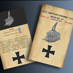 Benz Bz.IV Exhaust Type 2 Aircraft Engines PSR32006 Scale 1/32