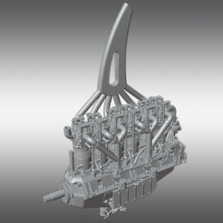 Benz Bz.IV Exhaust Type 2 Aircraft Engines PSR32006 Scale 1/32