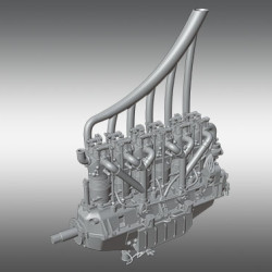 Benz Bz.IV Exhaust Type 3 PSR32007 Scale 1/32