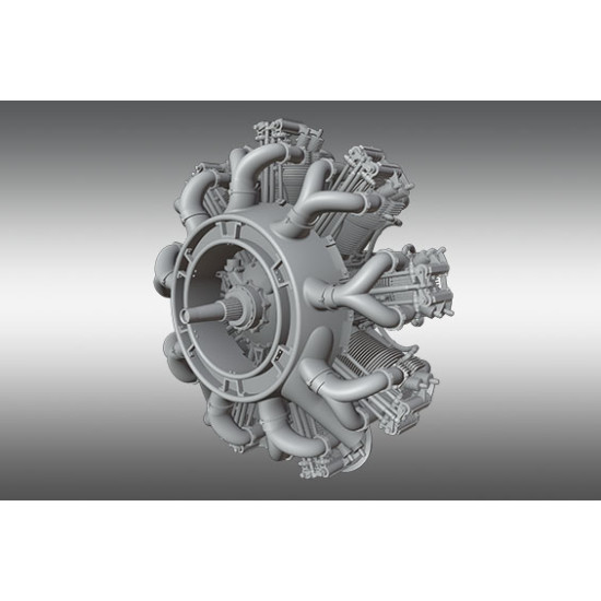  Bristol Jupiter Aircraft Engine PSR32014 Scale 1/32