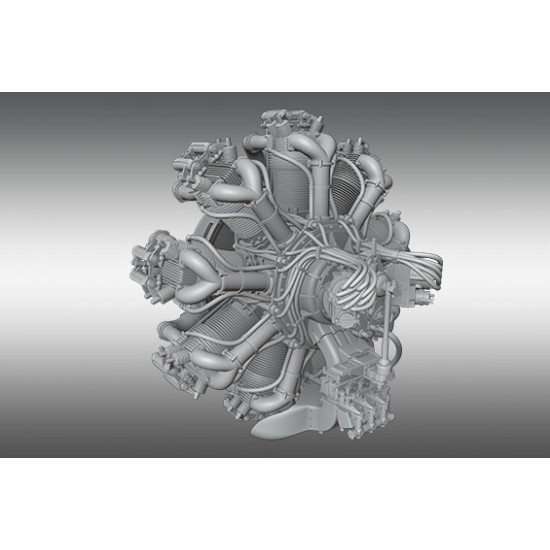  Bristol Jupiter Aircraft Engine PSR32014 Scale 1/32