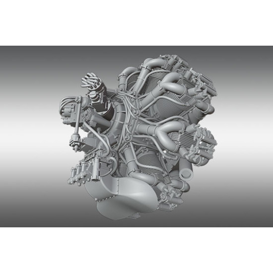  Bristol Jupiter Aircraft Engine PSR32014 Scale 1/32