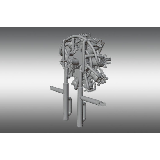 Salmson P9 Aircraft Engines PSR32017 Scale 1/32