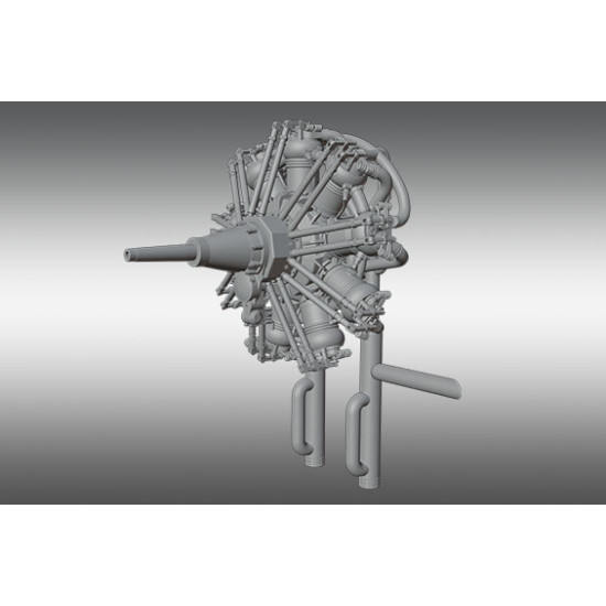 Salmson P9 Aircraft Engines PSR32017 Scale 1/32