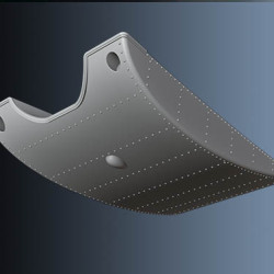 Spitfire Slipper Drop Tank 30 Gallons 3D Printed PSR32019  Scale 1/32