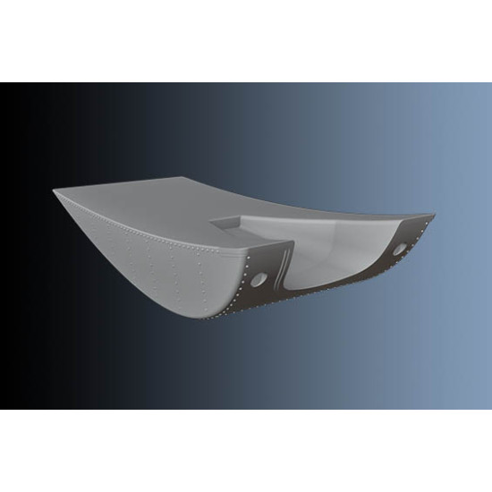 Spitfire Slipper Drop Tank 90 Gallons 3D Printed PSR32021 Scale 1/32