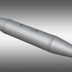 BLU-10 Napalm Bomb, Vietnam War PSR48045 Scale 1/48