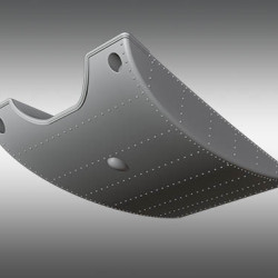 Spitfire Slipper Drop Tank 45 Gallons 3D Printed PSR48052 Scale 1/48