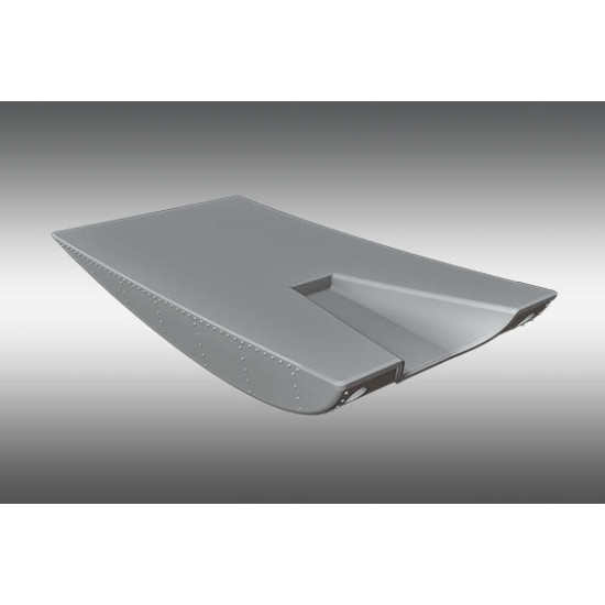 Spitfire Slipper Drop Tank 45 Gallons 3D Printed PSR48052 Scale 1/48