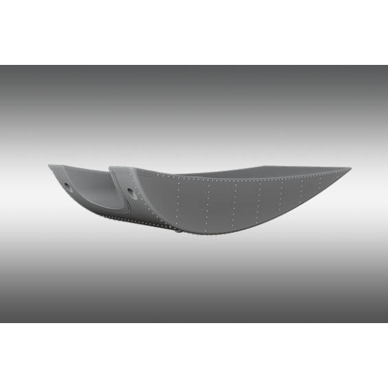 Spitfire Slipper Drop Tank 90 Gallons 3D Printed PSR48053 Scale 1/48