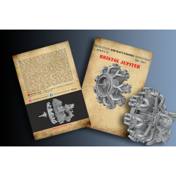 Aircraft Engines Bristol Jupiter PSR72027 Scale 1/72