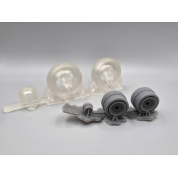 B-17 Flying Fortress Wheels PSW48020 Scale 1/48