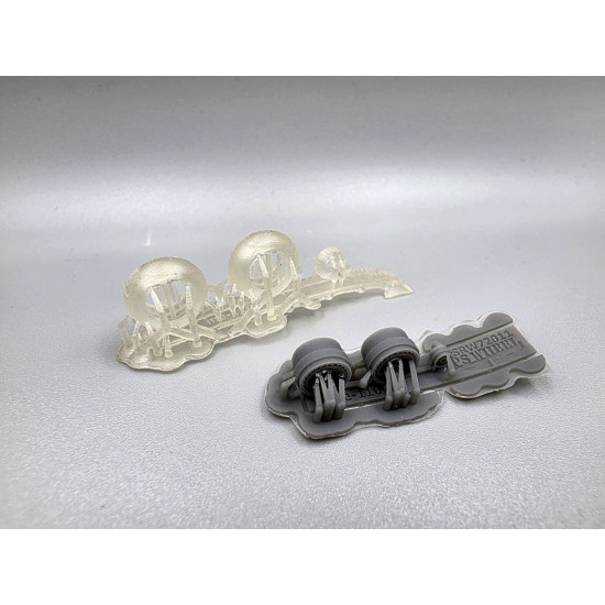 Messerschmitt Bf 110 Wheels PSW72011 Scale 1/72