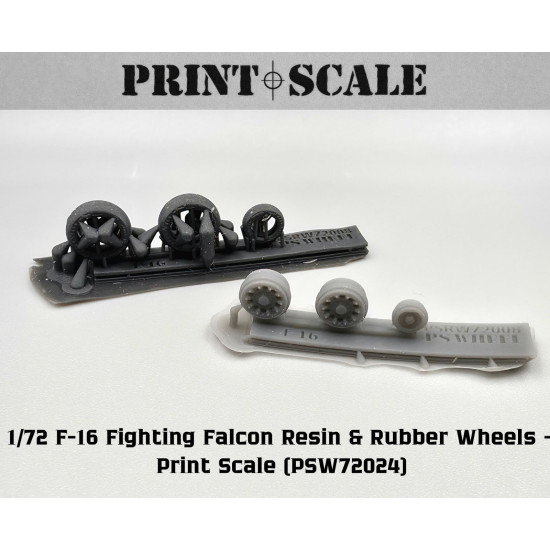 F-16 Fighting Falcon Wheels PSW72024 Scale 1/72