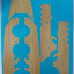 3d Printed Wooden Decks For Platinum Edition Tamiya Yamato 3d350-003 Scale 1-350
