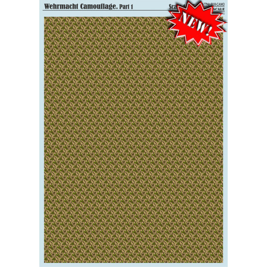 Wehrmacht Camouflage Part 1 018-camo Scale 1/35