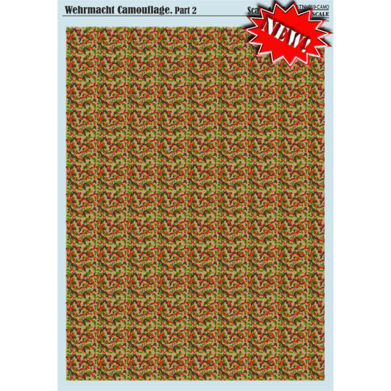 Wehrmacht Camouflage Part 2 019-camo Scale 1/35