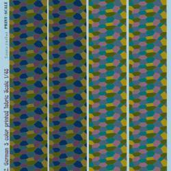 Lozenge C. German 5 color printed fabric 017-camo Scale 1/48