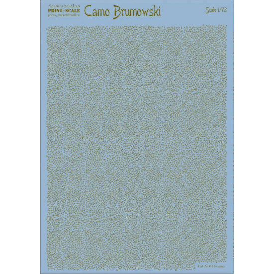 Camo Brumowski 011-camo Scale 1/72