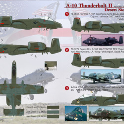 A-10 Thunderbolt II 72-102 Scale 1/72