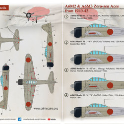 A6M2 Zero-Sen Aces Part 1 72-426 Scale 1/72