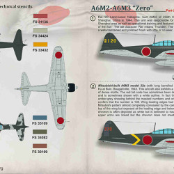 A6M2-A6M3 72-344 Scale 1/72