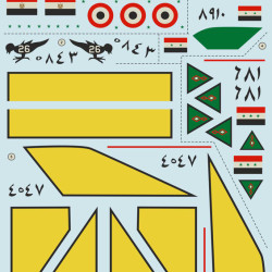 ARAB AIR FORCES MiG-19 MiG-21 Part-2 48-091 Scale 1/48