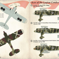 Aces of the Legion Condor Part 1 72-258 Scale 1/72