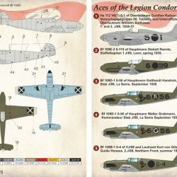 Aces of the Legion Condor Part 4 48-121 Scale 1/48