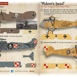 "Adam's head" on the wings of the Great War 72-490 Scale 1/72 