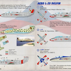 Aero L-29 Delfin 72-318 Scale 1/72