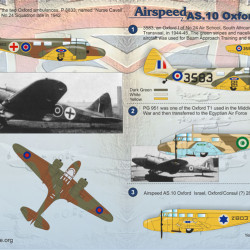 Airspeed AS.10 Oxford 72-089 Scale 1/72