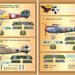 Albatros D.V. Part 1 48-022 Scale 1/48