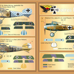 Albatros D.V. Part 2 48-023 Scale 1/48