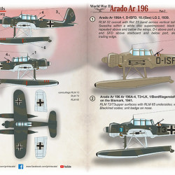 Arado Ar 196 72-461 Scale 1/72